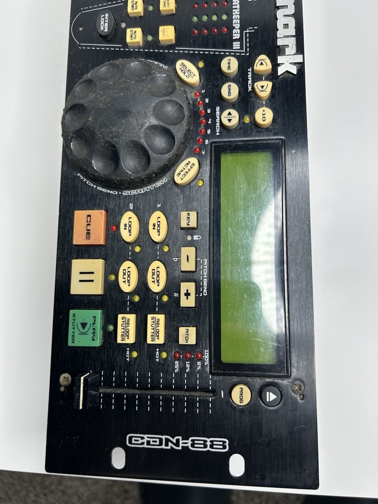 Numark CDN-88 Beatkeeper DJ Mixer Controller UNTESTED As Is