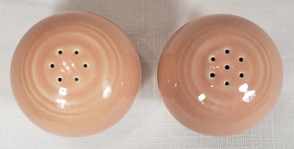 Fiesta Peach Apricot Salt & Pepper Set
