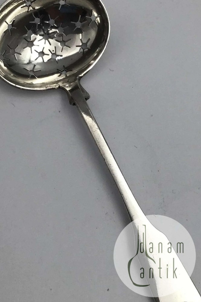 Danish Silver Mussel Spoon