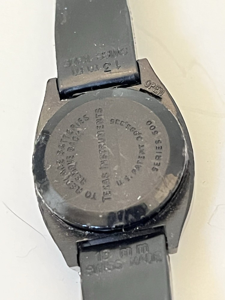 1977 Star Wars Texas Instruments Microelectronic Digital Damaged Watch & Case