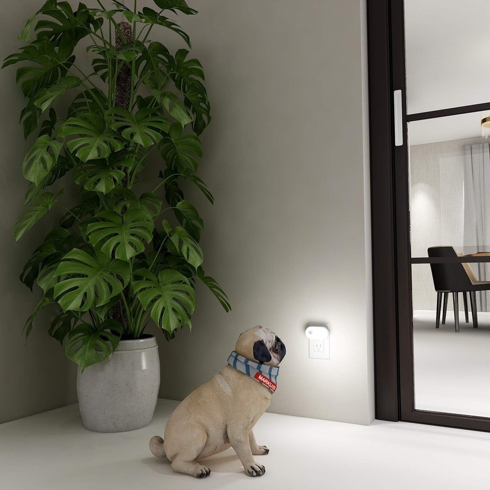 Versatile LED Nightlight with Motion Detection - 6 Pack for Home Safety