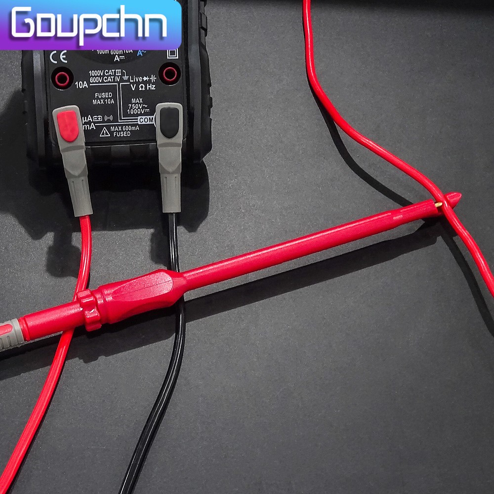 35PCS Multimeter Test Lead Kit with Alligator Clip Wire-Piercing Probe Test Hook