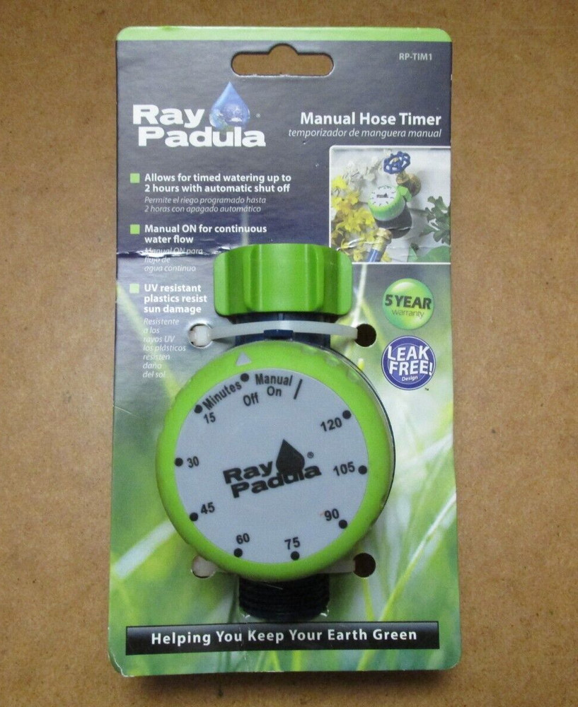 Ray Padula Manual Hose Timer