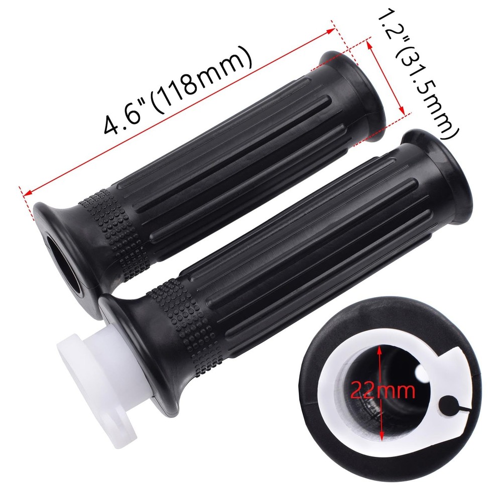 Twist Throttle Handle Grip Assembly + 36" Throttle Cable with Kill Switch Set...