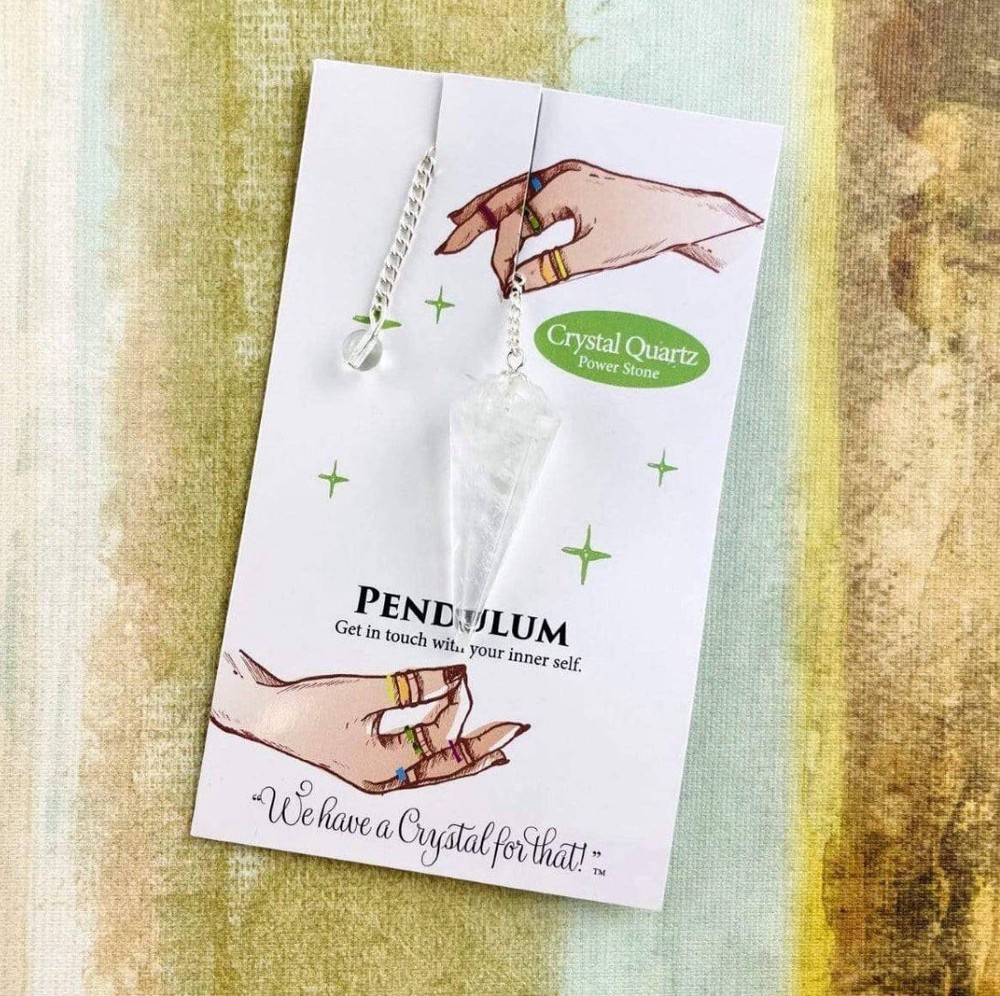 Stone Pendulum On Chain