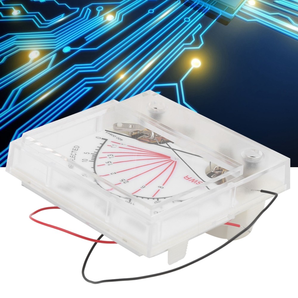 SWR/Power Watt Meter Needle 60/300W Power Meter Transmitter With Backlight