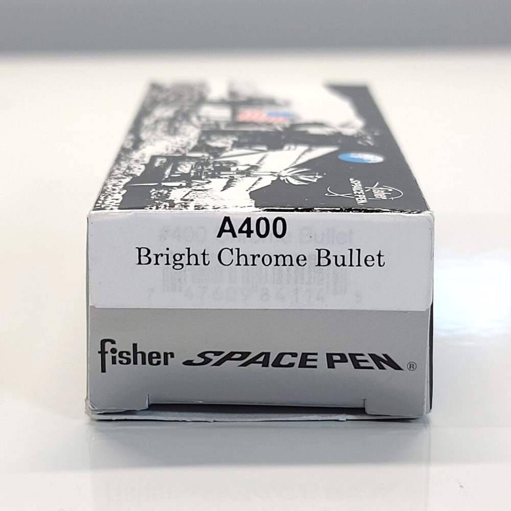 Fisher Space Pen A400 Bright Chrome Bullet (previously engraved)