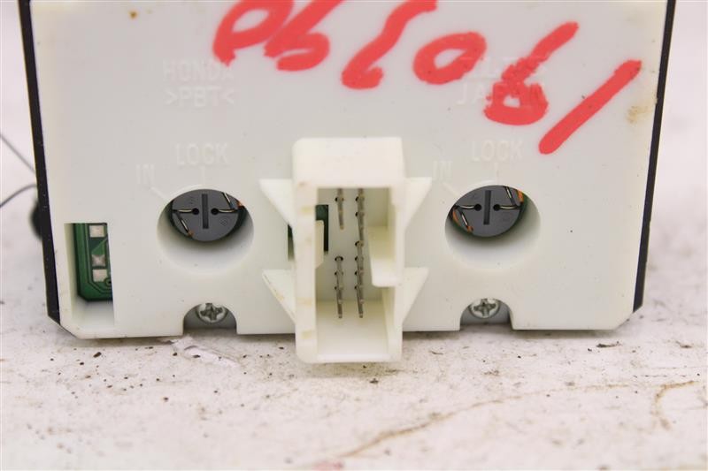 Used A/C Selector Switch fits: 2005 Acura Mdx front dash Grade A