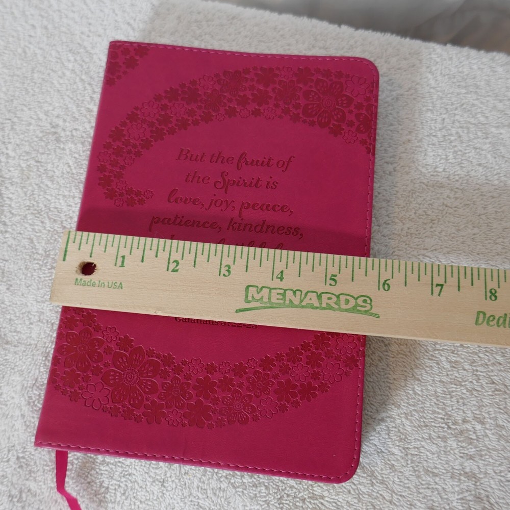 Pink Journal / Notebook - Jer. 29.11 Christian Inspired - Religious Gift