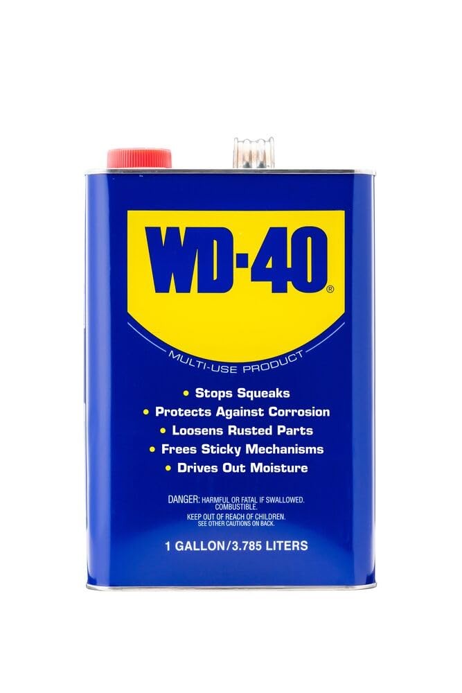 WD-40 Original Formula, Multi-Use Product, One Gallon 1-Pack, White