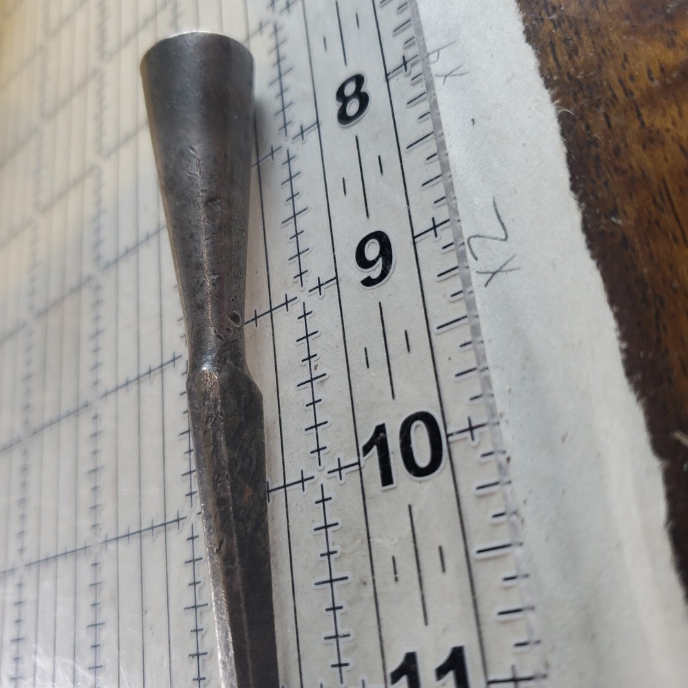 Vintage Mortise Chisel Wood Working Tool