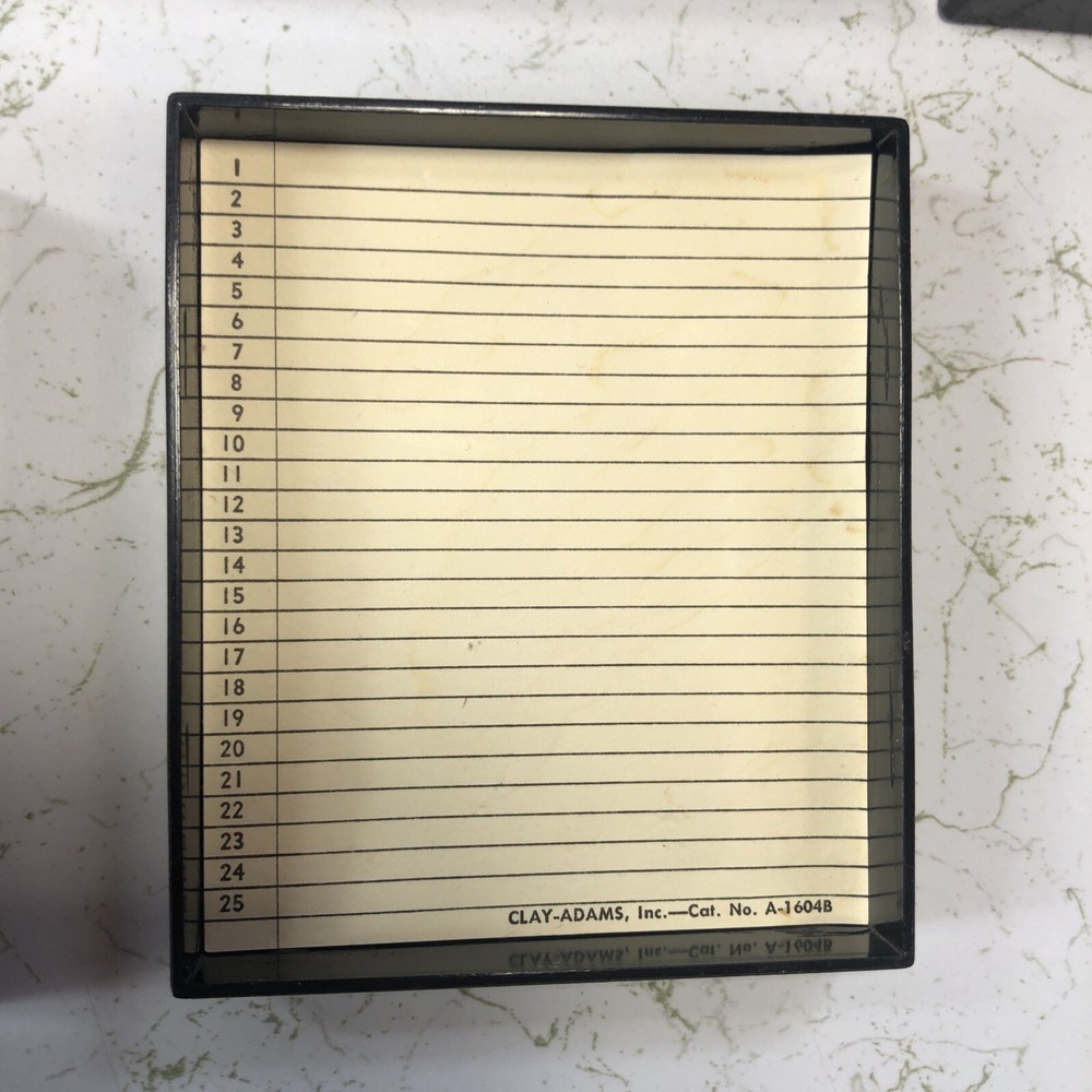 UNIQUE Vintage Adams Microscope Micro-Slides Boxes with 101 Specimen Slides