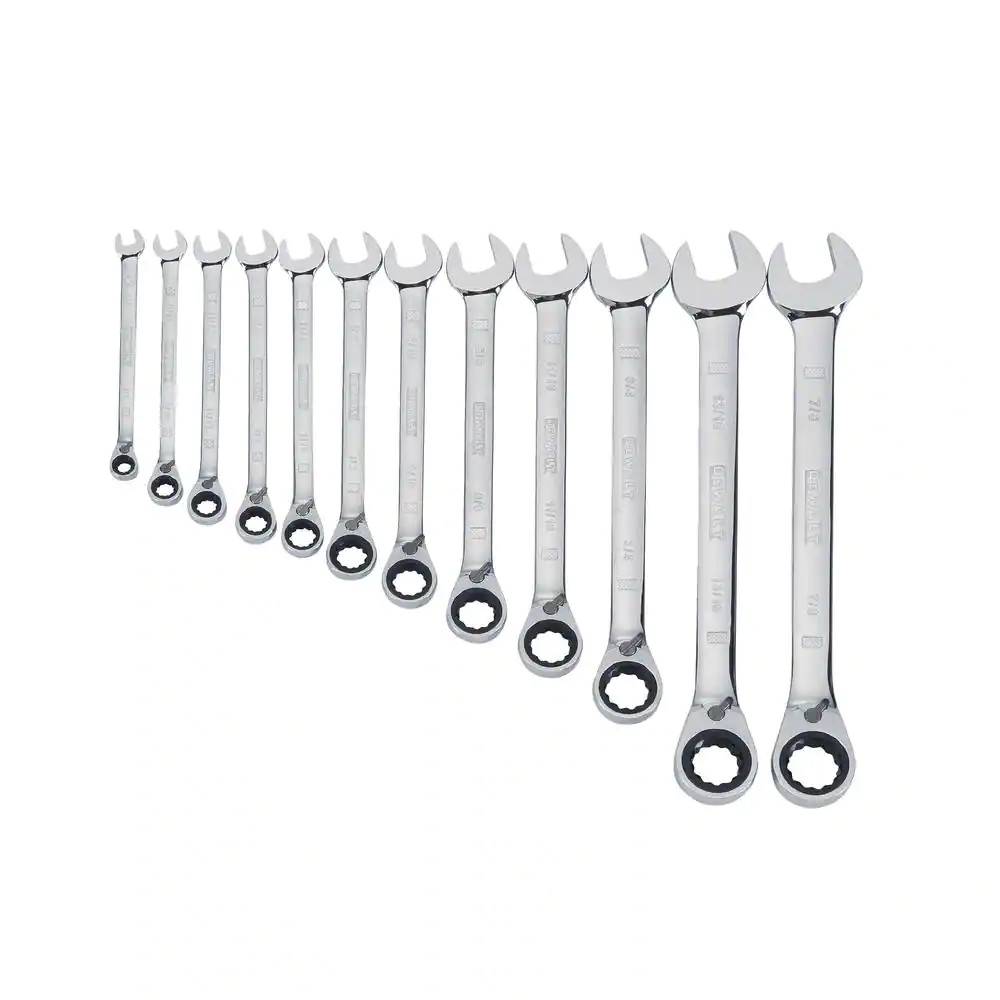 Reversible Metric Ratcheting Wrench Set (12-Piece)