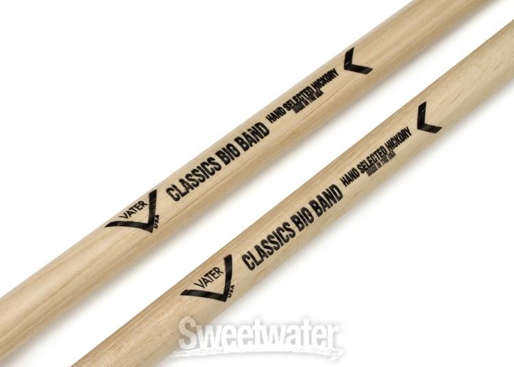 Vater Classics Drumsticks 3-pack - Big Band - Wood Tip