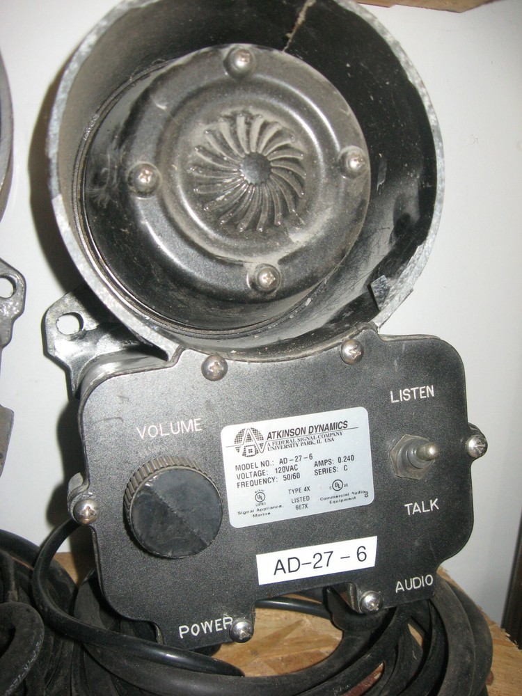 Atkinson Dynamics AD-27-6 Intercom Series C