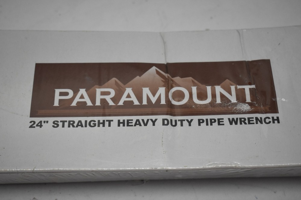 Paramount Tools 24" Straight Heavy Duty Pipe Wrench PAR-PWP-24 3" Pipe Capacity