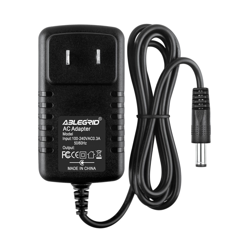 AC/DC Adapter Replacement for iKaraoke KS213B-BT Bluetooth CD&G Karaoke System