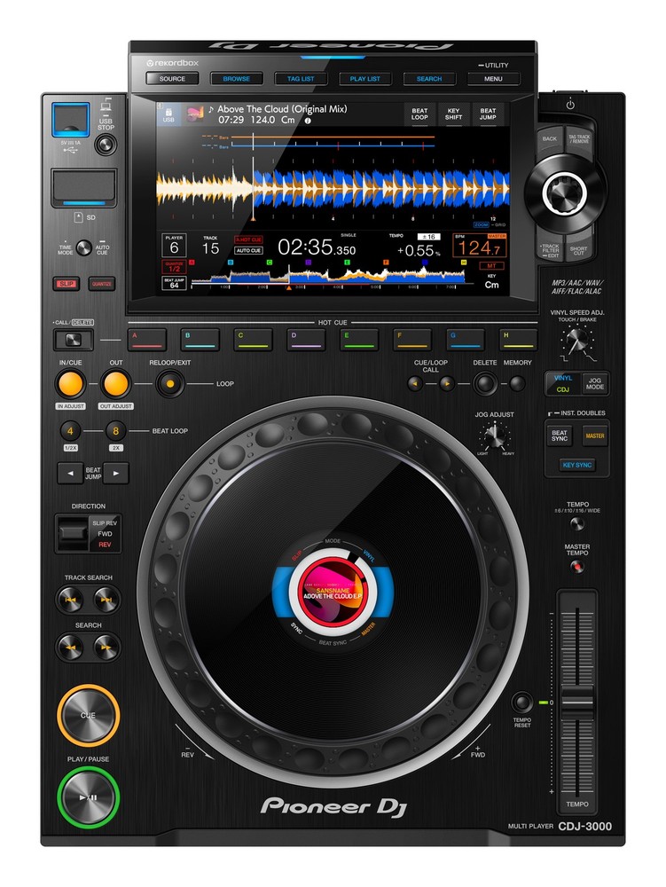 Pioneer DJ CDJ-3000 - Professional DJ Multi Player