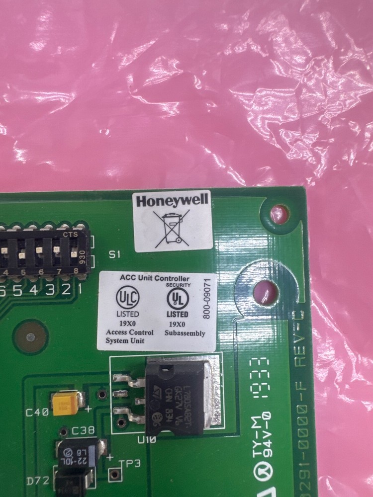 Honeywell PW6K1R2 Access Control Unit Subassembly Reader Board