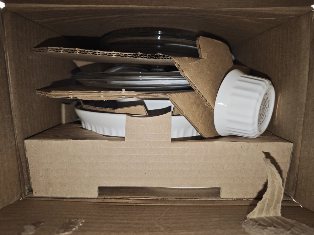 CorningWare French White 12-Pc Ceramic Bakeware