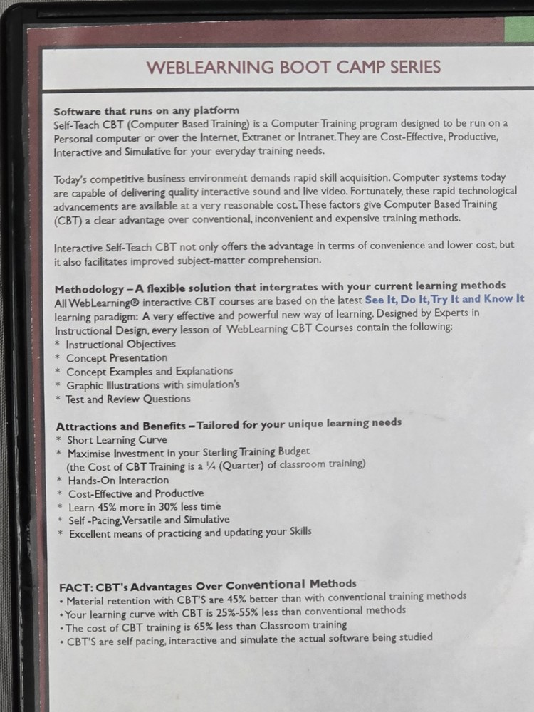 IBM WebSphere Application Server Administration Boot Camp CD | CBT Training 2017