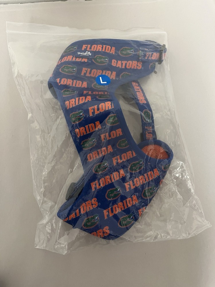 NCAA Adjustable Officially Licensed Dog Step-in Harness Medium Florida Gators