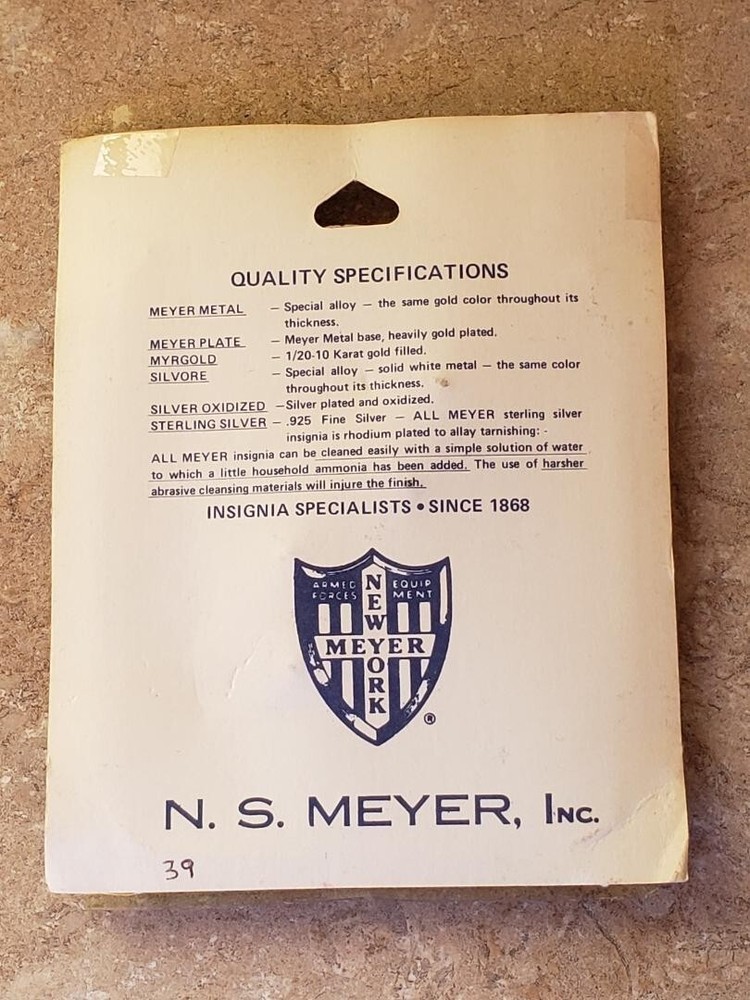 US Army 18th Medical Command Crest DUI (Sealed)