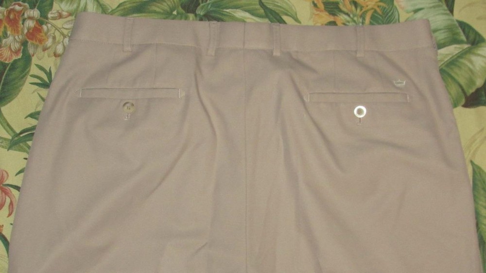 PETER MILLAR Khaki Performance Chino Pants 40 x 32