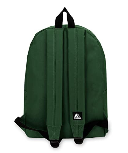 Luggage Basic Backpack, Medium Dark Green
