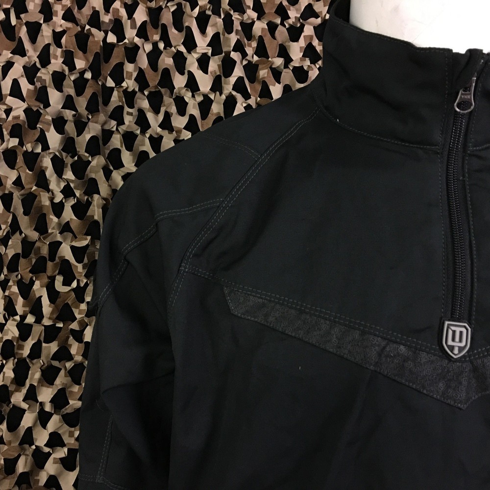 NEW Dye Tactical Combat PULL OVER Jersey - Black - Small/Medium