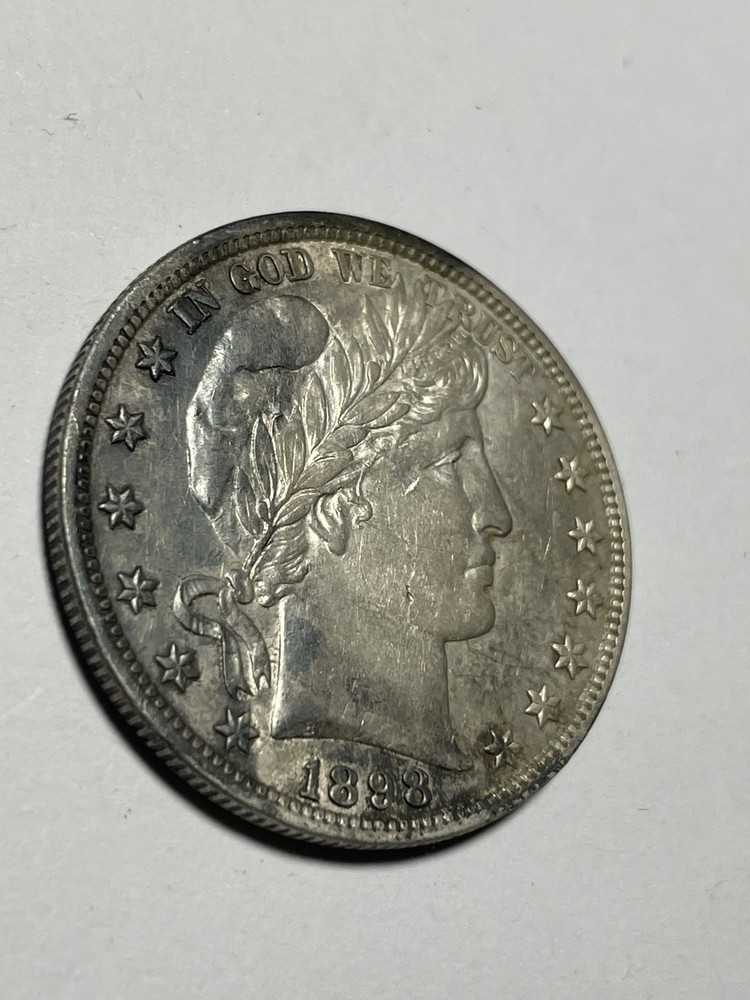 1898 P Barber Half Dollar,