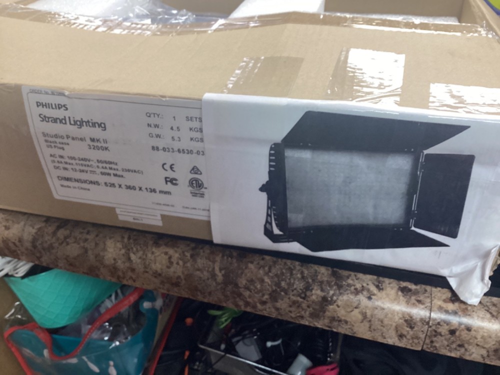 Strand Lighting Studio Panel MK II Tunable White Light LED Panel Luminaire 50W