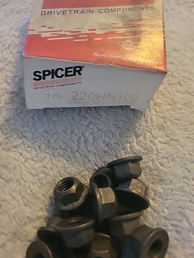 Dana Spicer 220HN103 Draw Key Hex Nut 16 Count