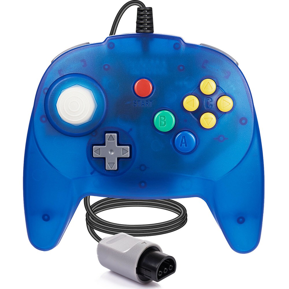 For Nintendo 64 Video Game Console Gamepad Joystick Joypad Wired Controller