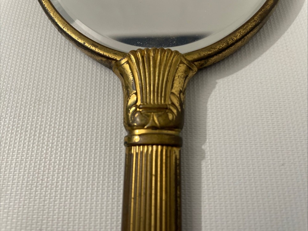 Antique Handheld Vanity Mirror