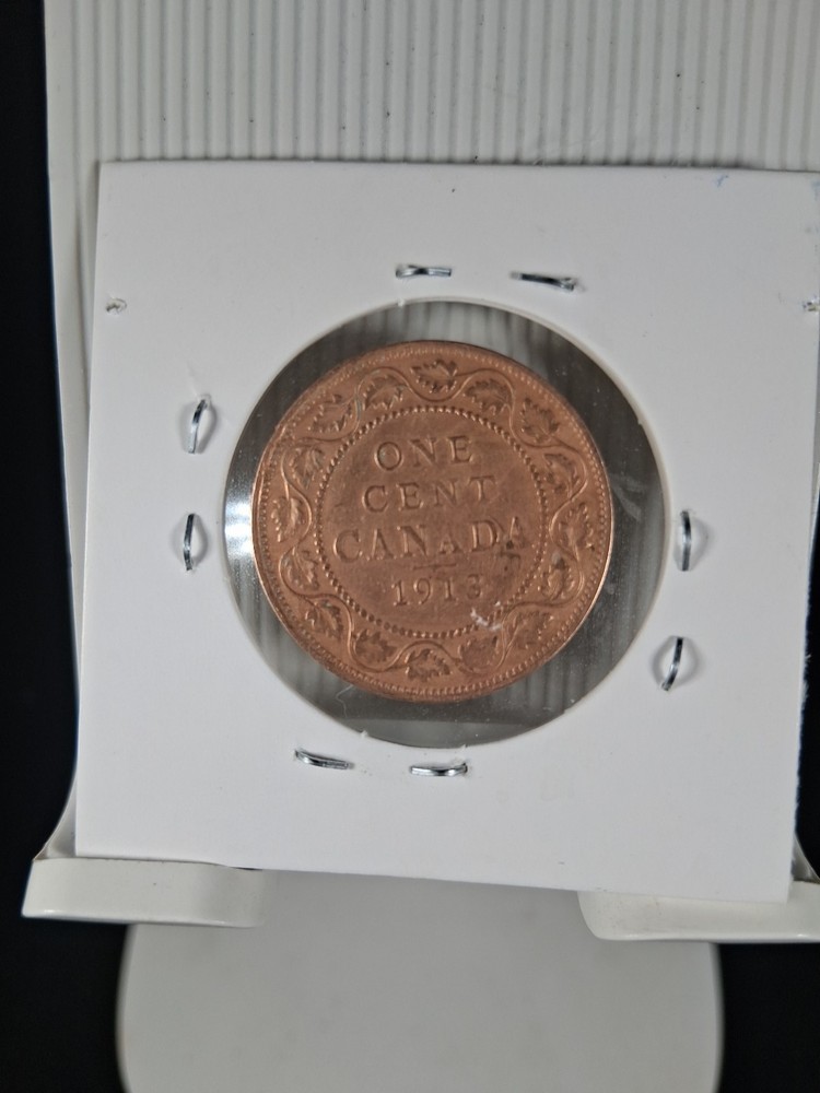 1913 CANADA 2 CENT LARGE