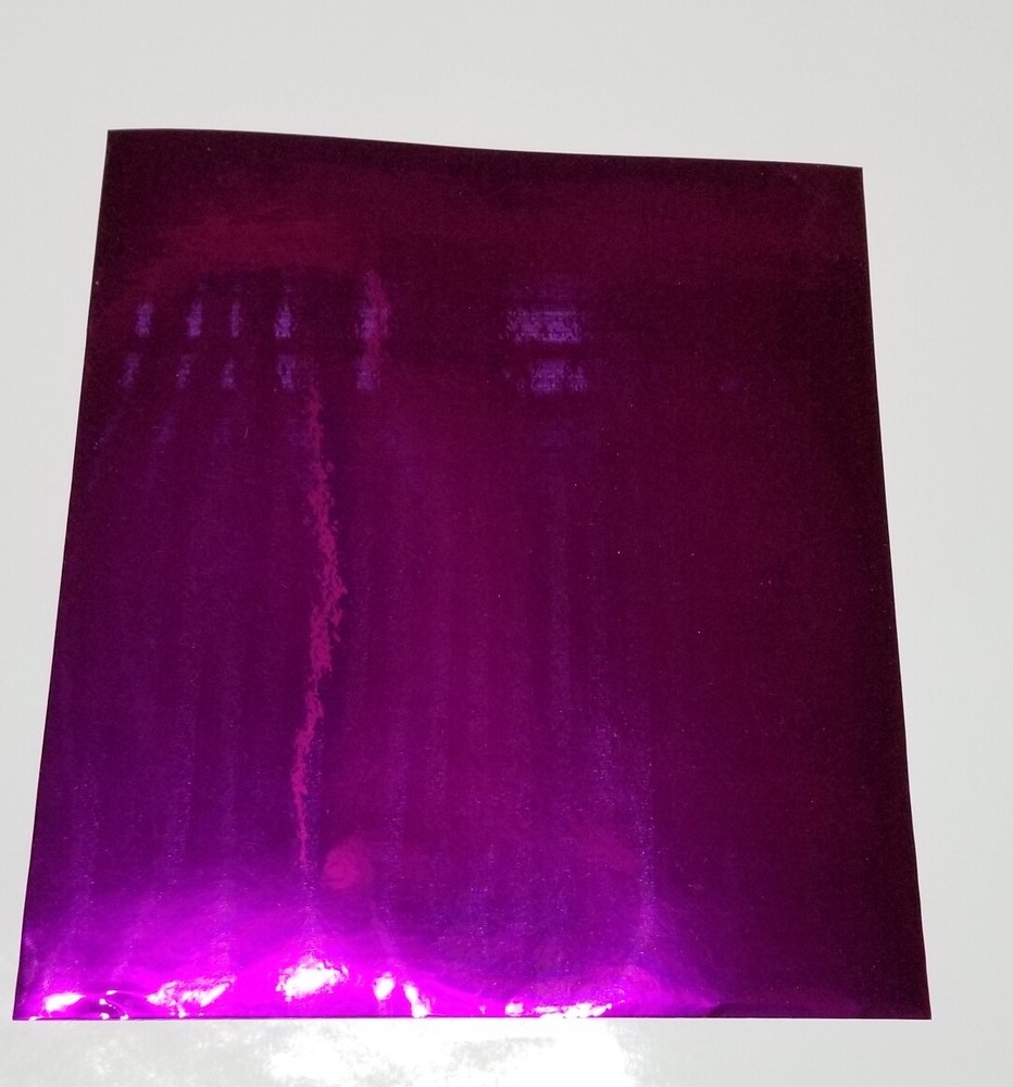 Purple Chrome Mirror Sign Plotter Cutter Vinyl Roll