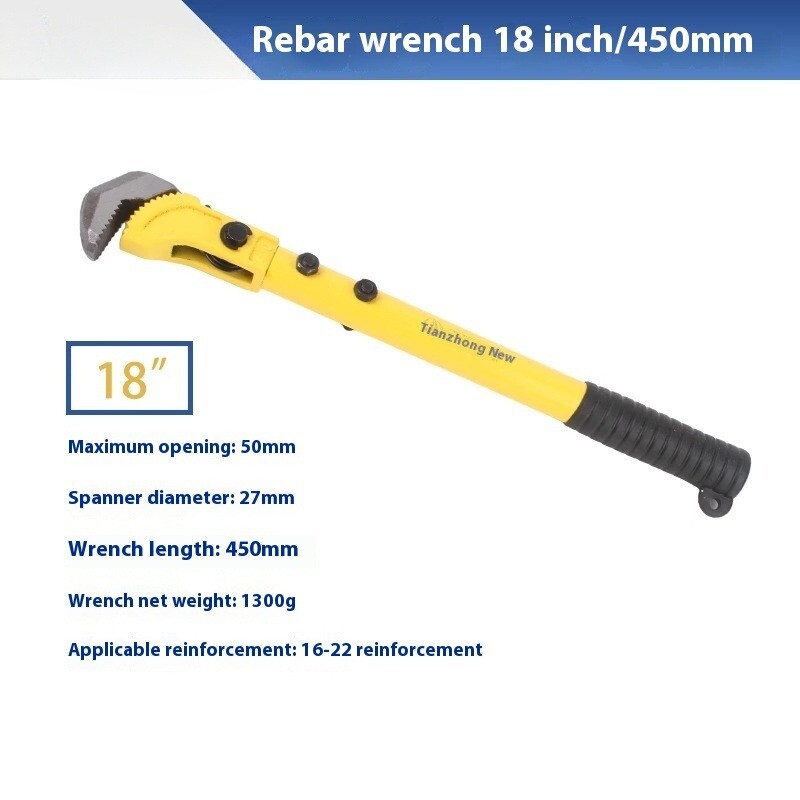 Reinforcing Steel Wrench Socket Torque Torque Connecting Wire  Wire Pipe Wrench