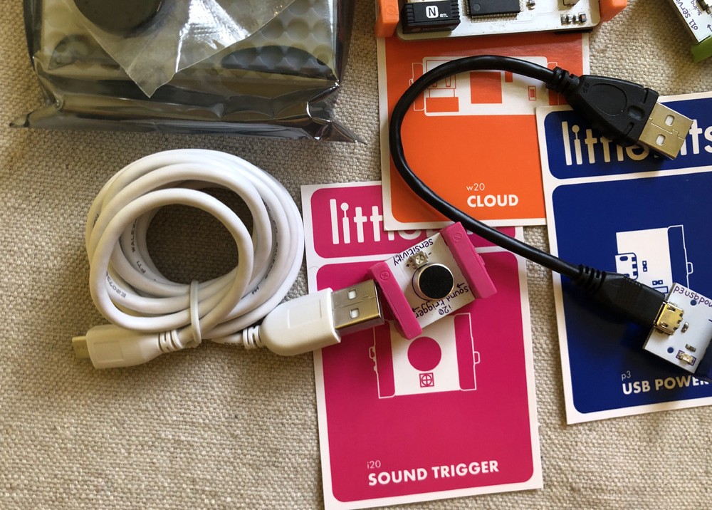 LittleBits CloudBit Starter Kit STEM Learning Electronics Circuitry Smart Device