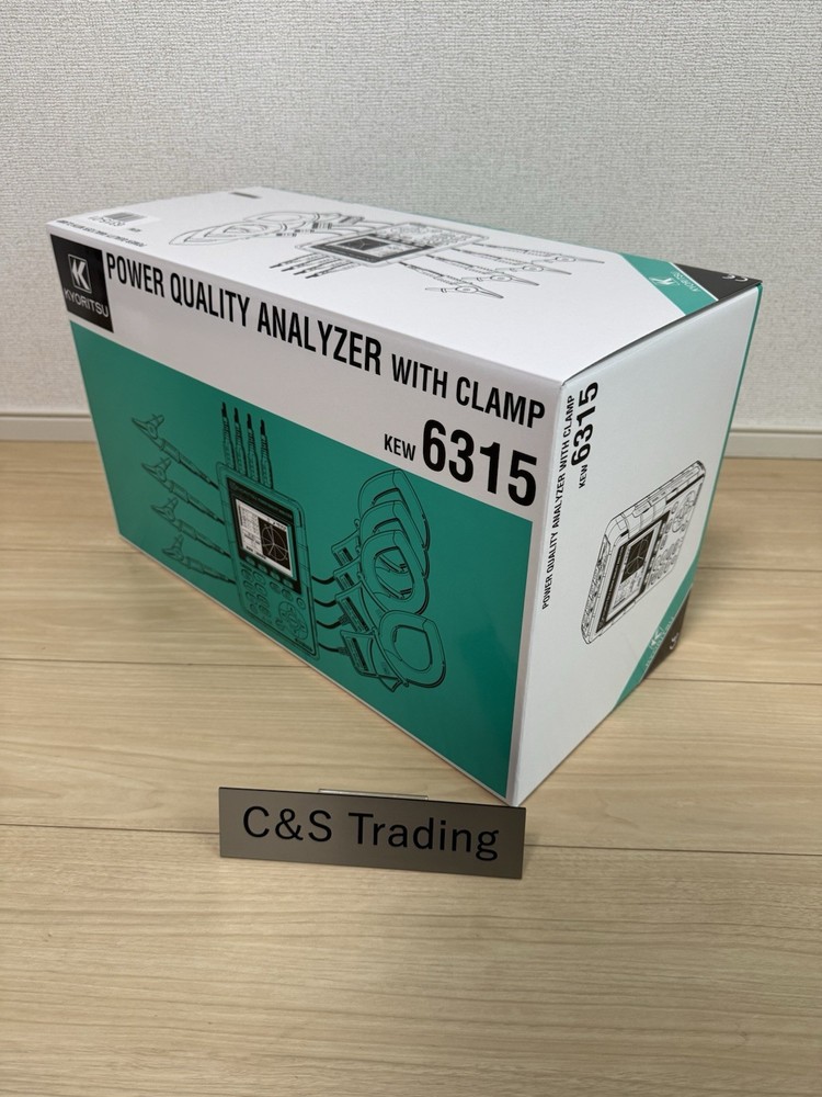 KYORITSU 6315-01 power quality analyzer and clamp sensor set model