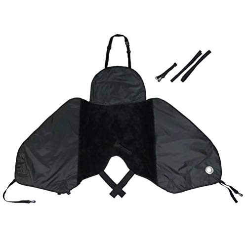 Scooter Windshield Blanket for Keeping Warm, Windproof Leg Cover Apron, Plush