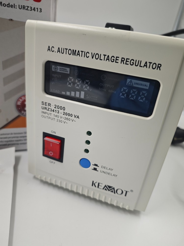KEMOT SER-2000 Automatic Voltage Regulator 2000VA (URZ3413)
