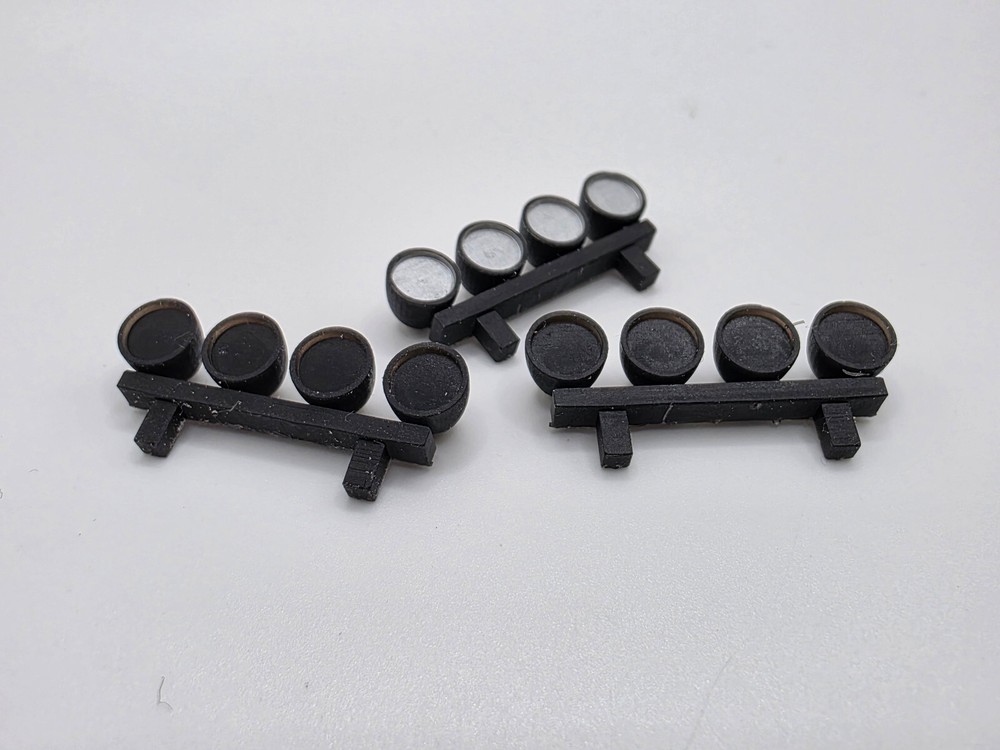 4 light replacement Schaper Stomper 3D resin printed lightbar KC HILITES