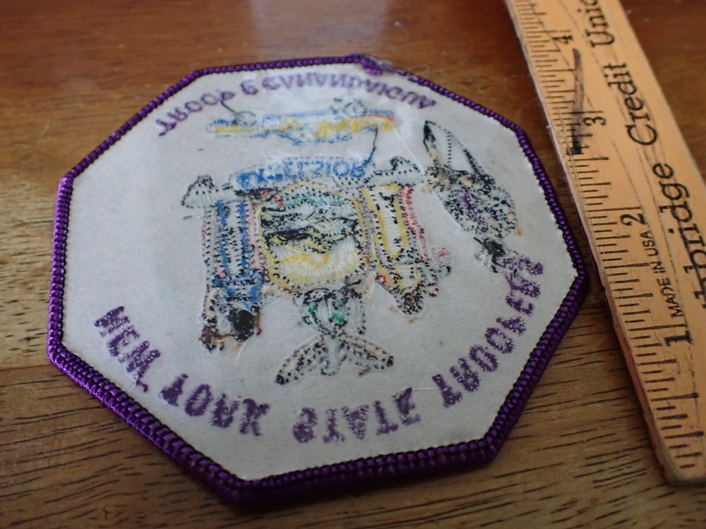 NEW YORK STATE TROOP D ONEIDA PATCH PATCH