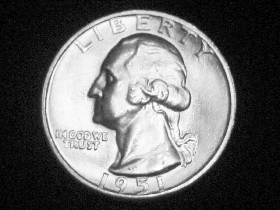 1951-D Washington Quarter --- Gem Uncirculated
