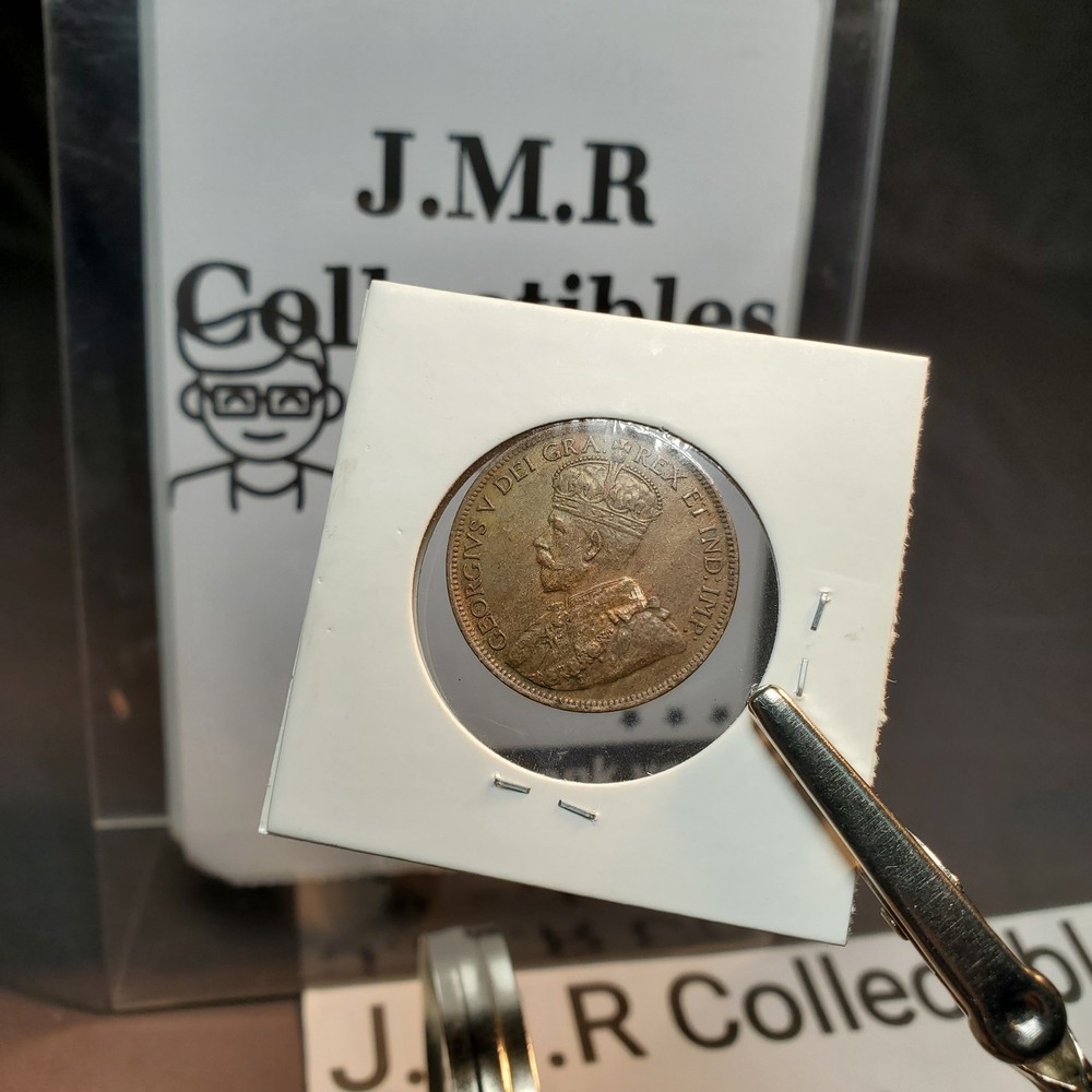 1917 Canada Large Cent UNC Toned