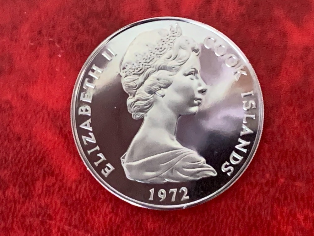 Cook Islands 1972 One Dollar $1 - Proof Coin -UNCIRCULATED
