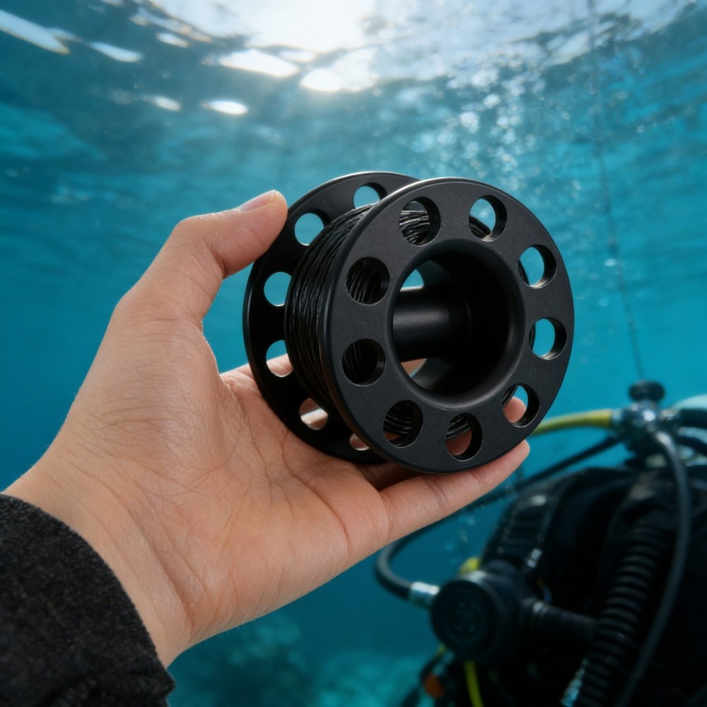 Diving Technical Reel Spool Scuba Replacement Wheel Dive Equipment