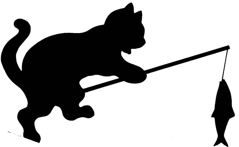 Blueprint Plan For Yard Shadow Cat Fishing