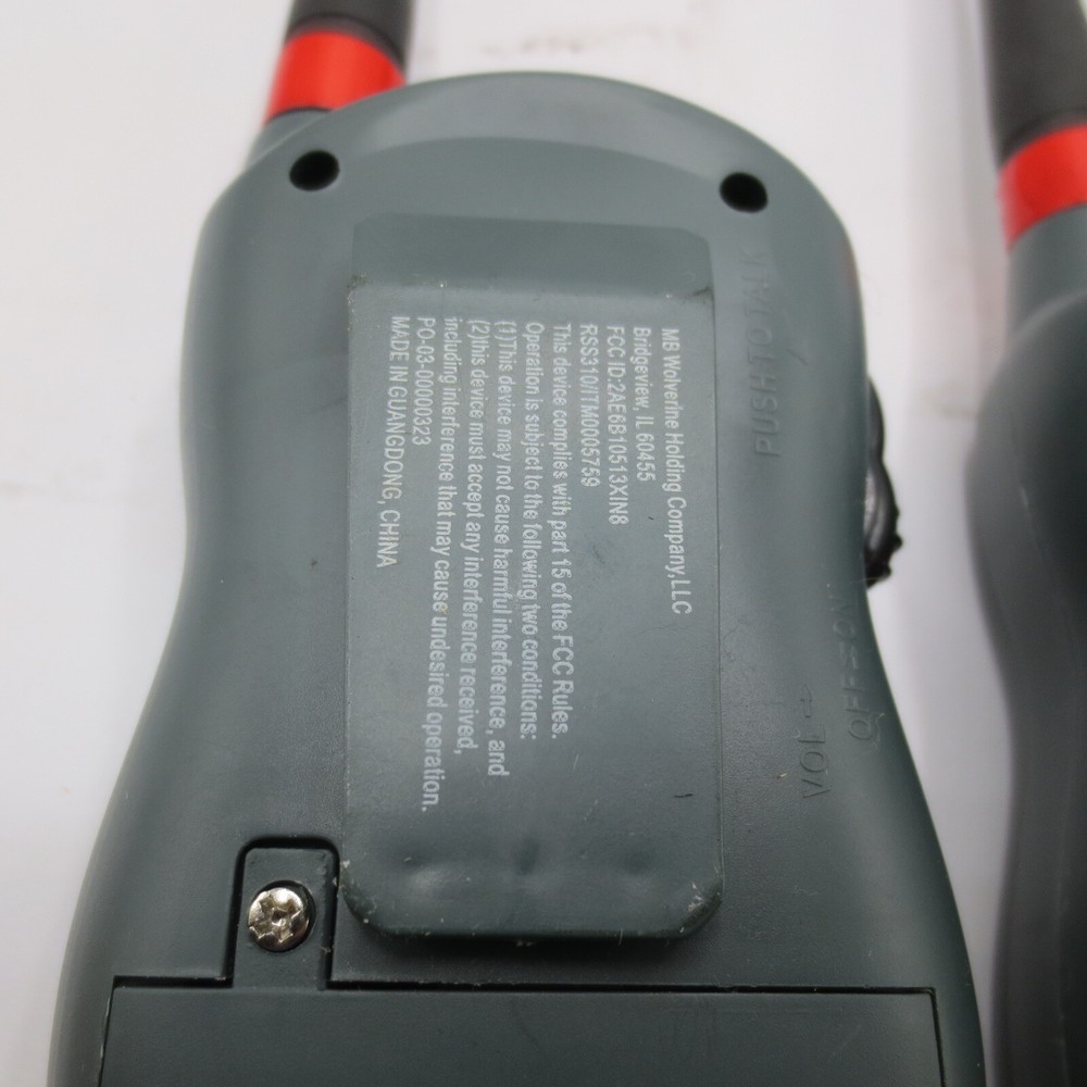 Grin Studios HI-TECH Walkie Talkies Pair Tested Working